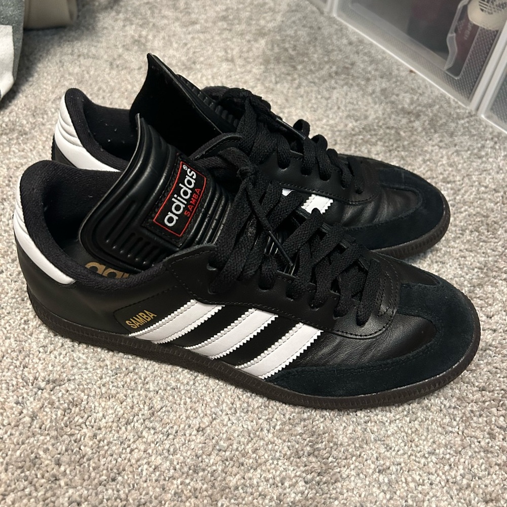 Adidas Men's Black Samba Shoes